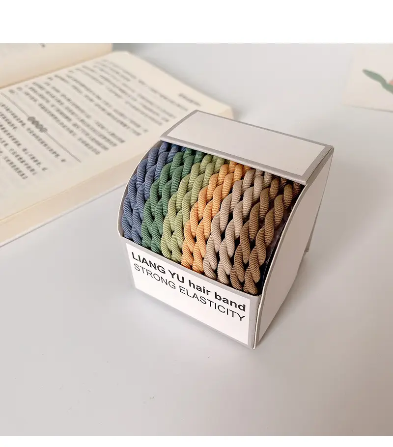 High Elastic Rubber Band for Women's Hair Ties Pony Tail Summer — feature 8