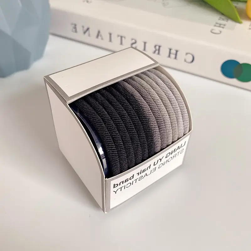 High Elastic Rubber Band for Women's Hair Ties Pony Tail Summer - Image 14