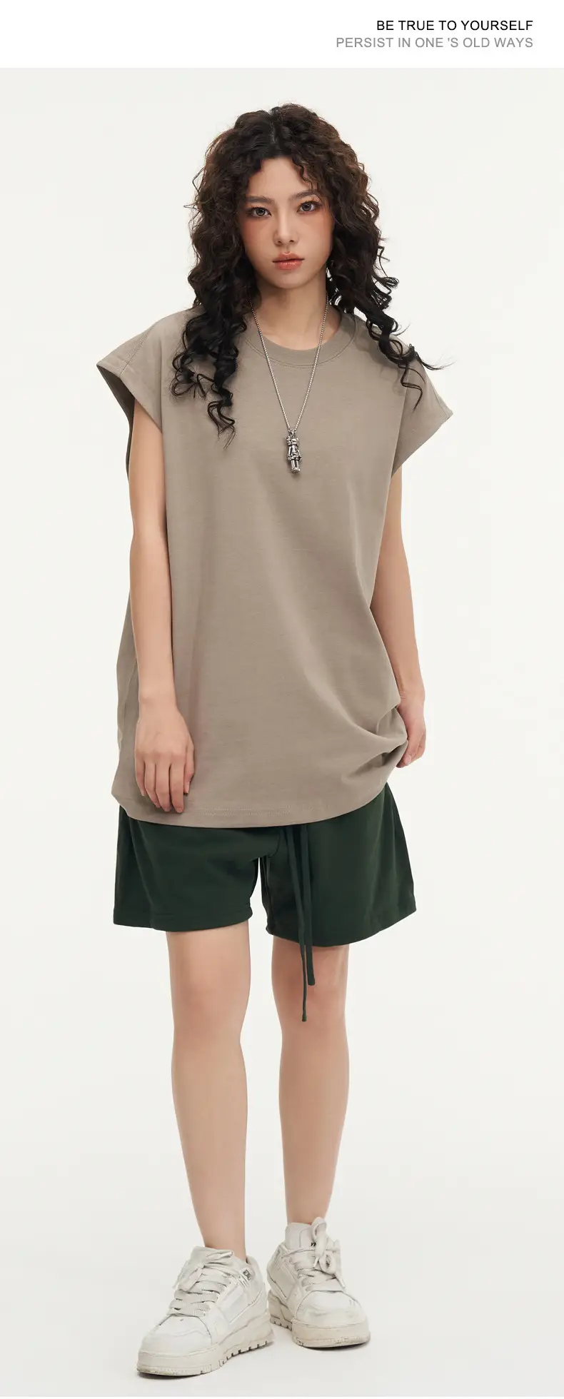 Mingqi Pure Cotton Sleeveless Vest 32S — feature 16
