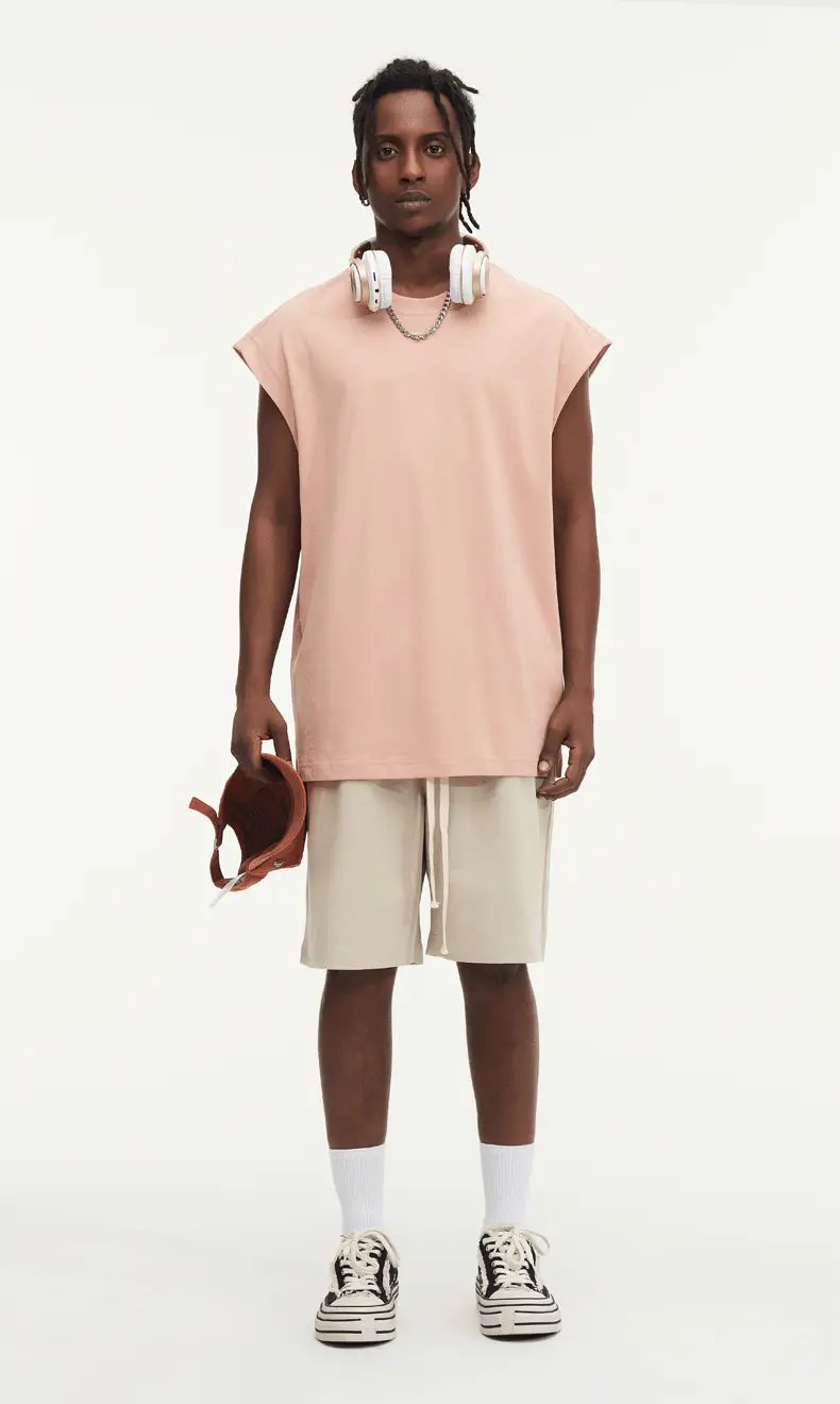 Mingqi Pure Cotton Sleeveless Vest 32S — feature 17