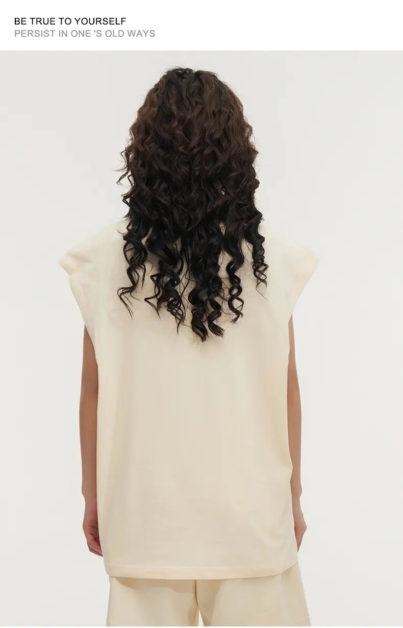Mingqi Pure Cotton Sleeveless Vest 32S — feature 23