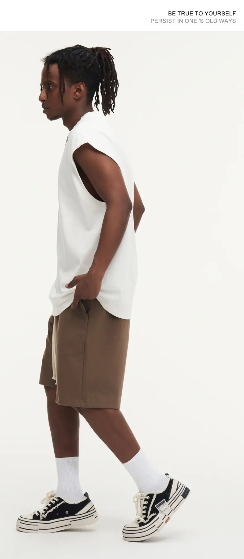 Mingqi Pure Cotton Sleeveless Vest 32S — feature 27