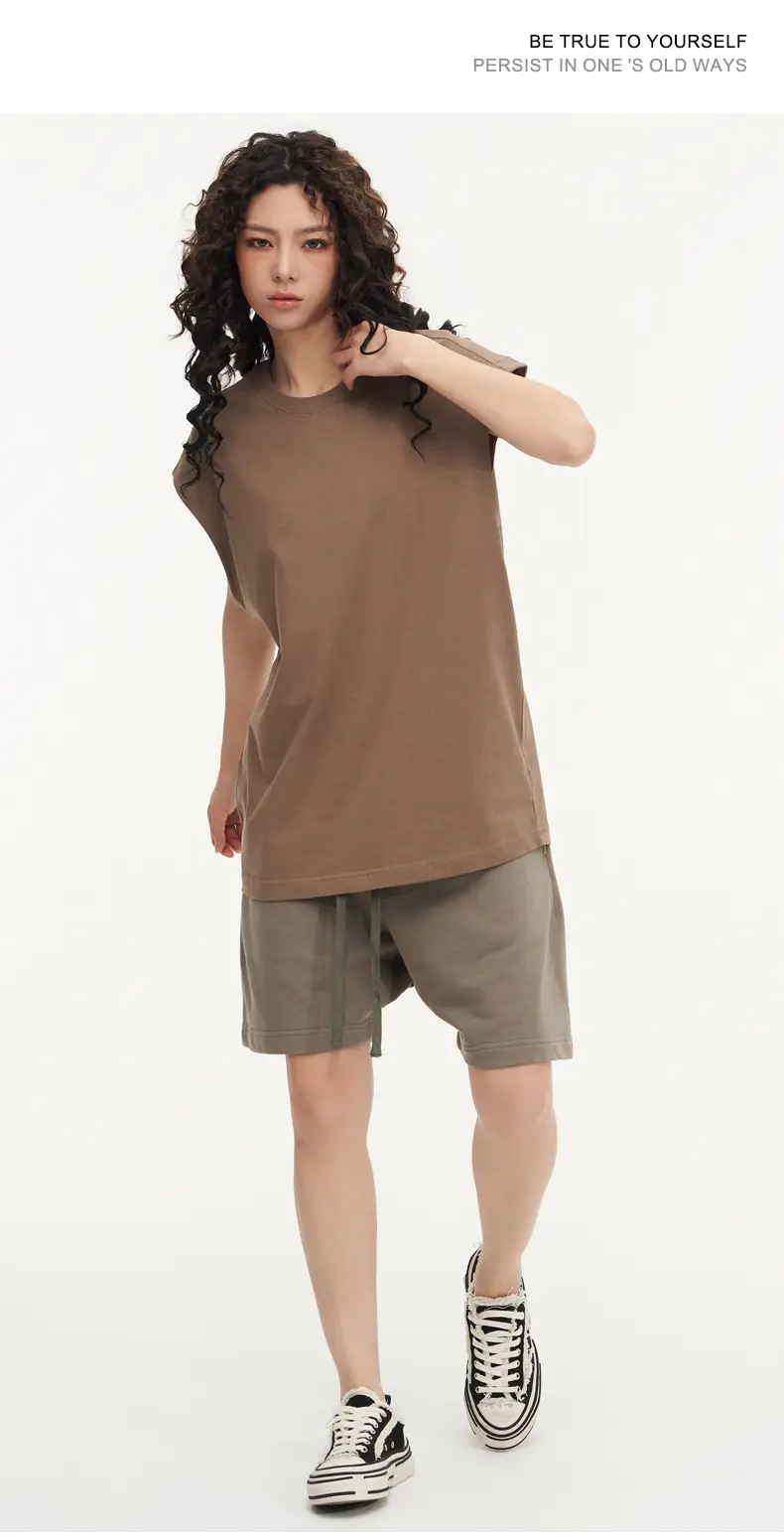 Mingqi Pure Cotton Sleeveless Vest 32S — feature 30