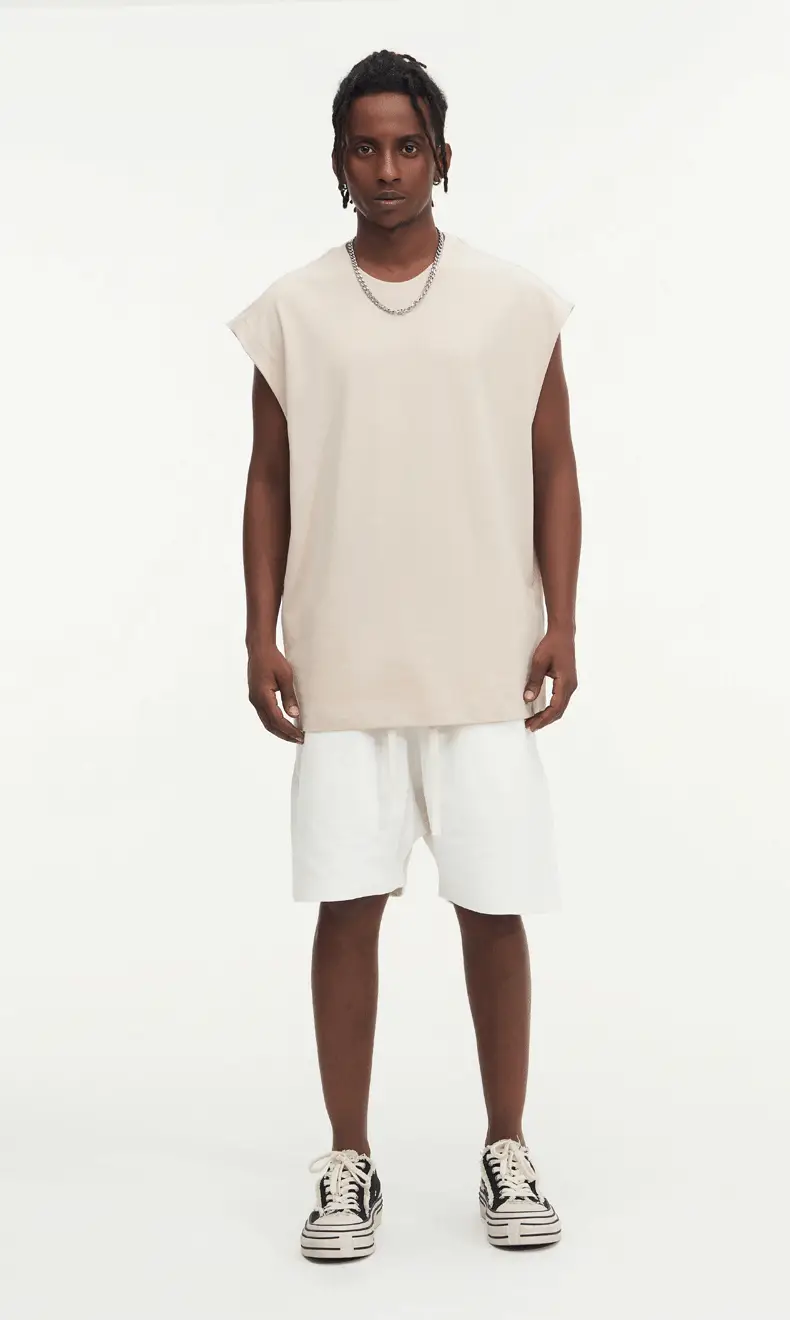 Mingqi Pure Cotton Sleeveless Vest 32S — feature 33