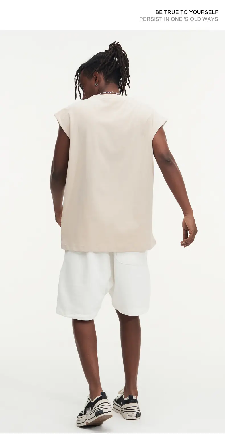 Mingqi Pure Cotton Sleeveless Vest 32S — feature 35