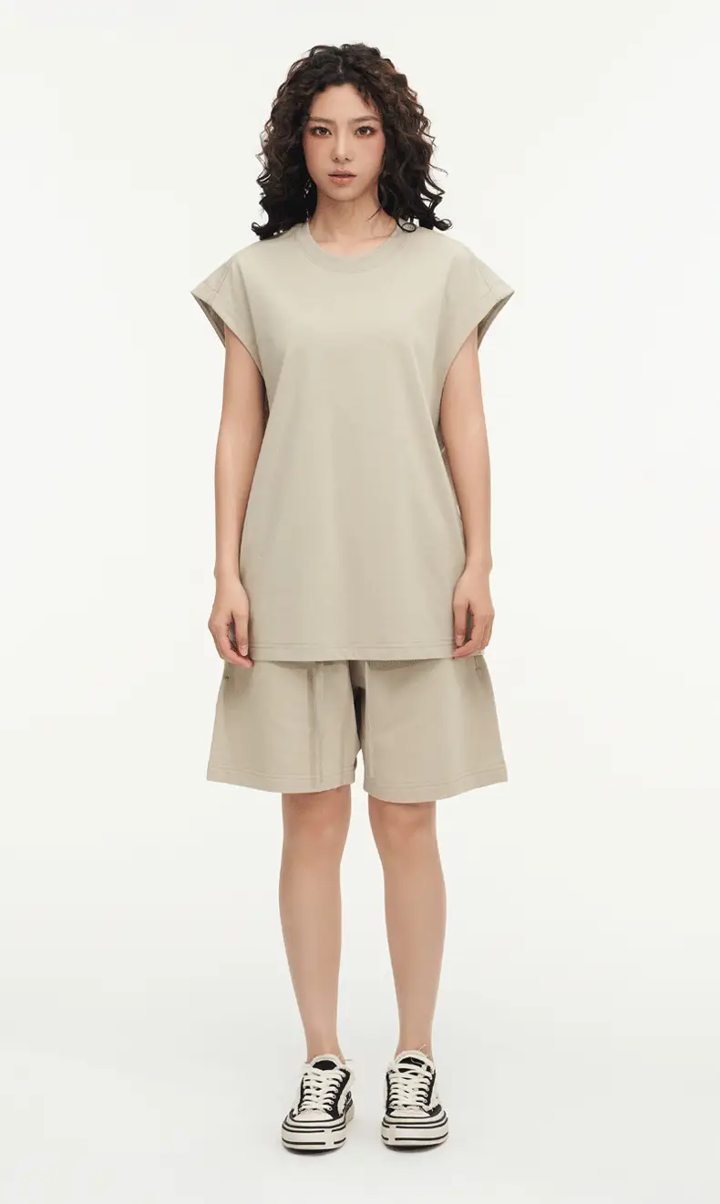 Mingqi Pure Cotton Sleeveless Vest 32S — feature 37