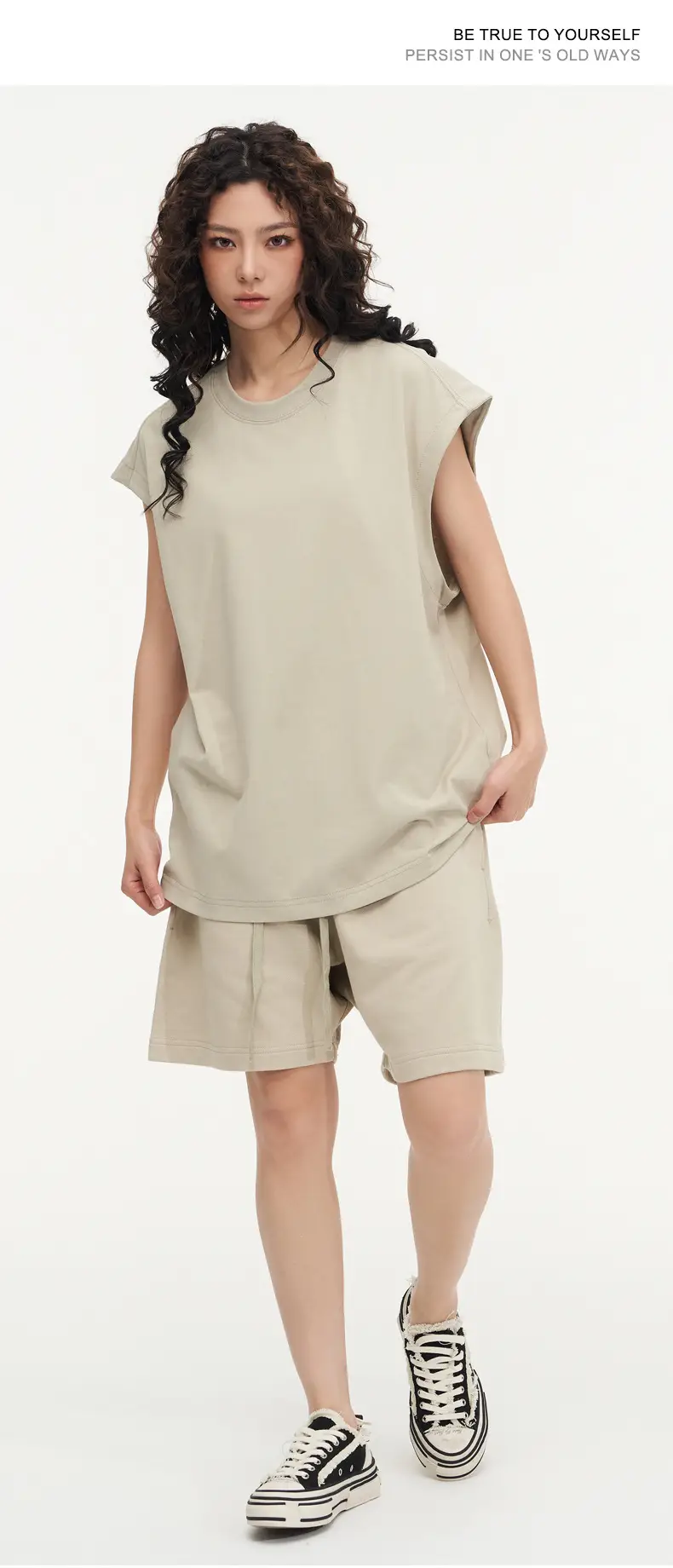 Mingqi Pure Cotton Sleeveless Vest 32S — feature 38