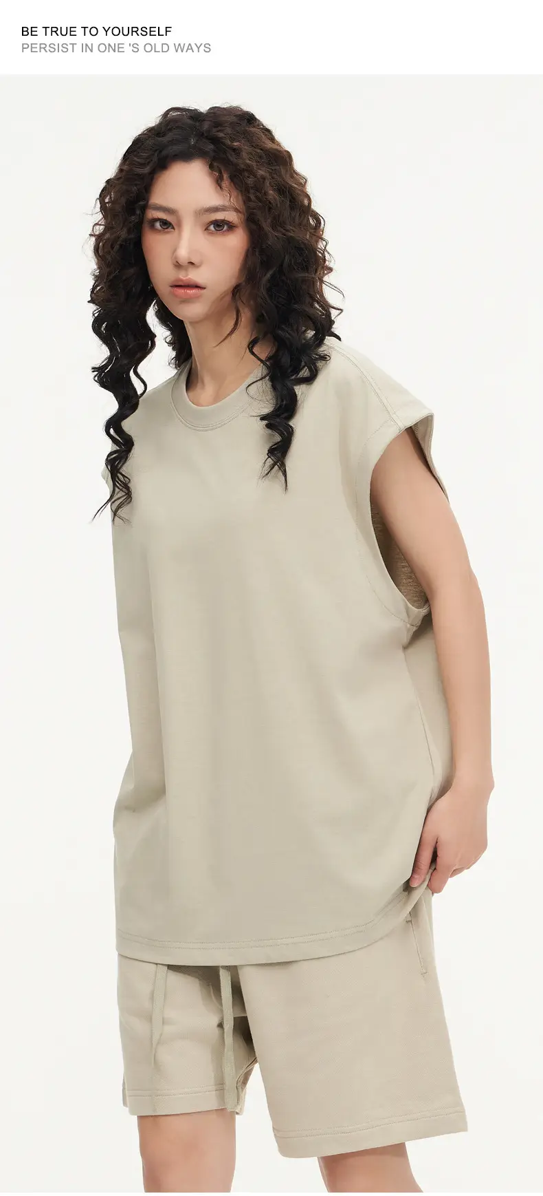Mingqi Pure Cotton Sleeveless Vest 32S — feature 39