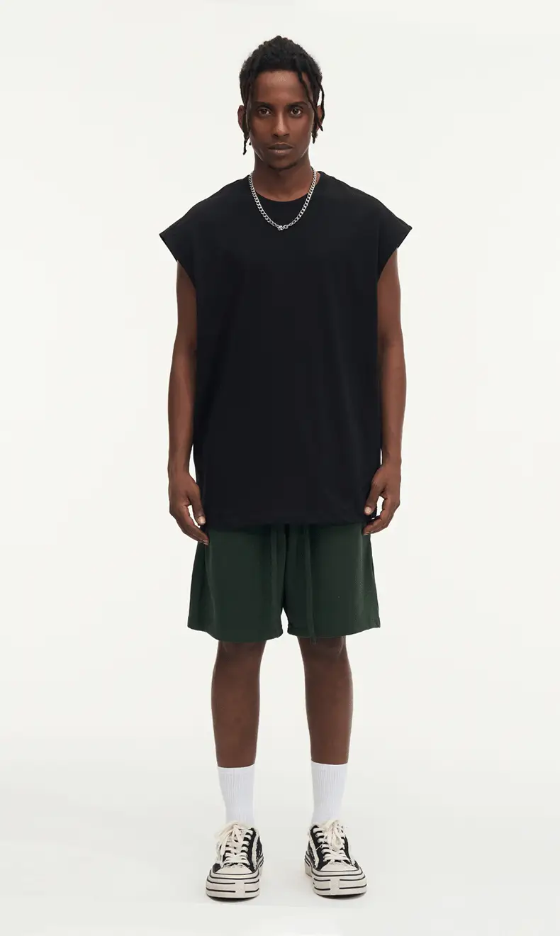 Mingqi Pure Cotton Sleeveless Vest 32S — feature 40