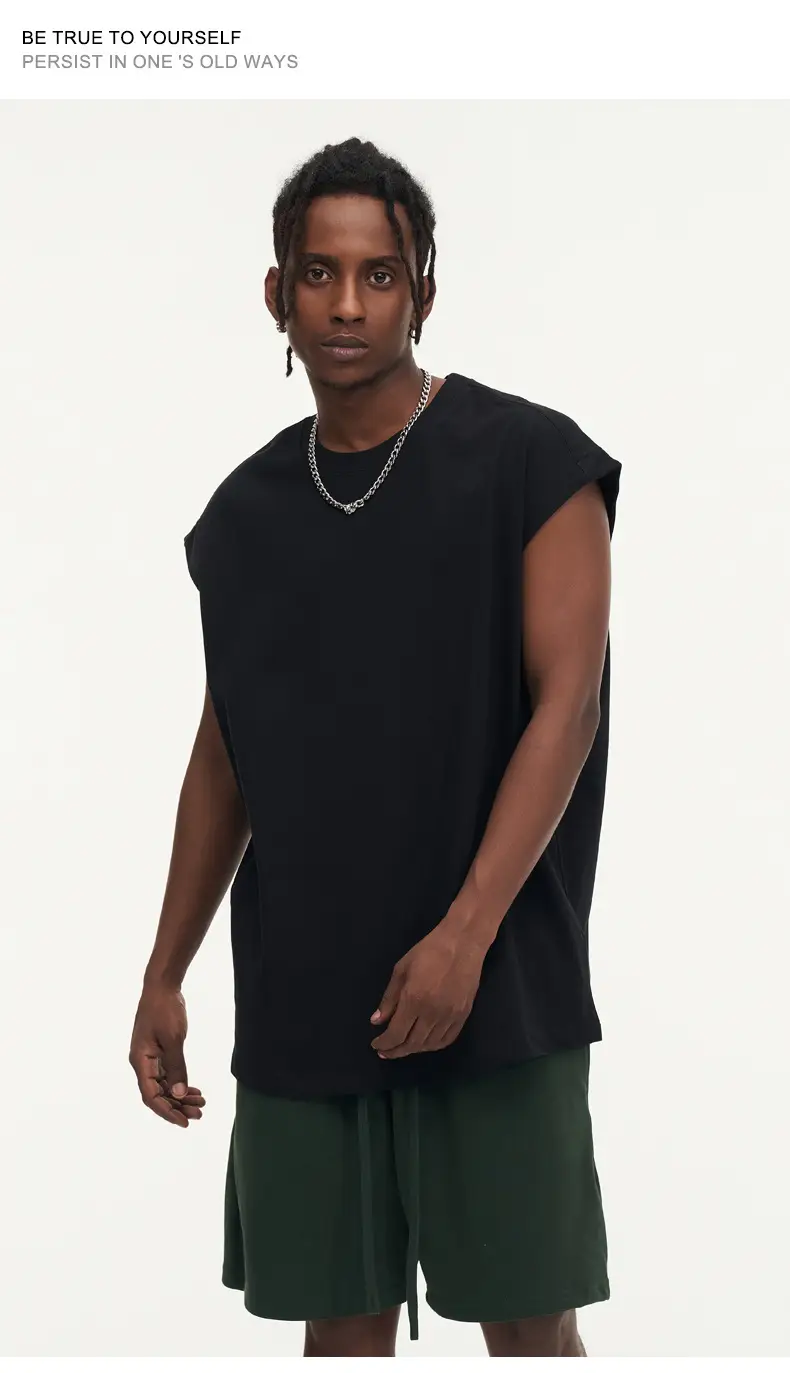 Mingqi Pure Cotton Sleeveless Vest 32S — feature 42