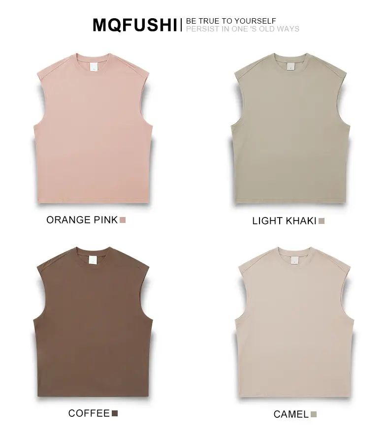 Mingqi Pure Cotton Sleeveless Vest 32S — feature 44