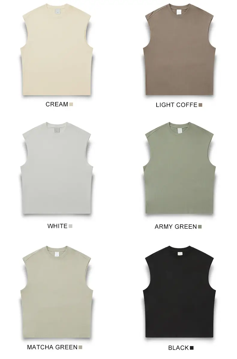 Mingqi Pure Cotton Sleeveless Vest 32S — feature 45