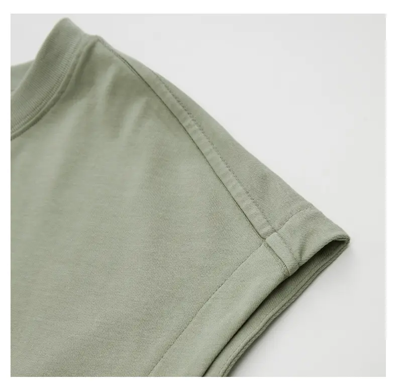 Mingqi Pure Cotton Sleeveless Vest 32S — feature 47