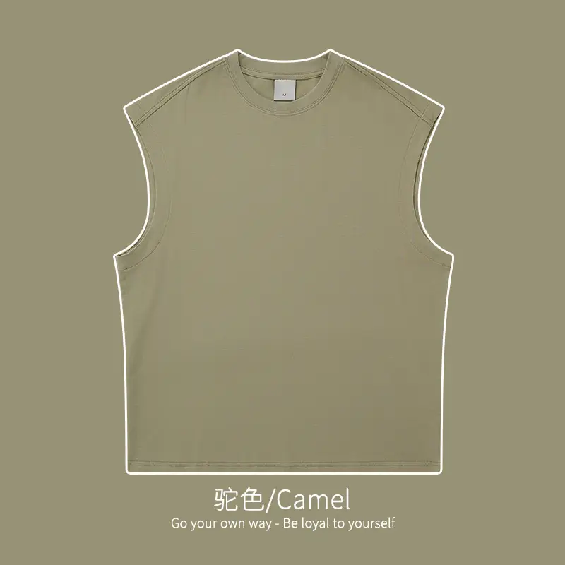 Mingqi Pure Cotton Sleeveless Vest 32S - Image 9