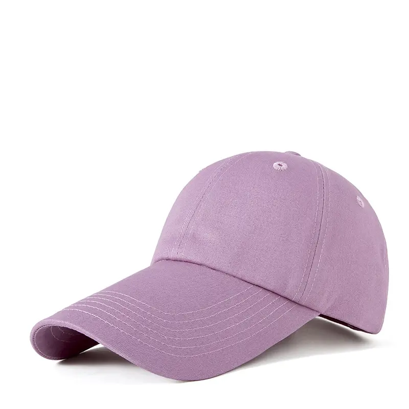 Gray 4S Pure Cotton Baseball Cap for Men Women - Image 4