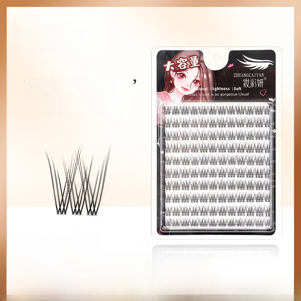 Large Capacity False Eyelashes Trilogy Little Devil Grafted - Image 16