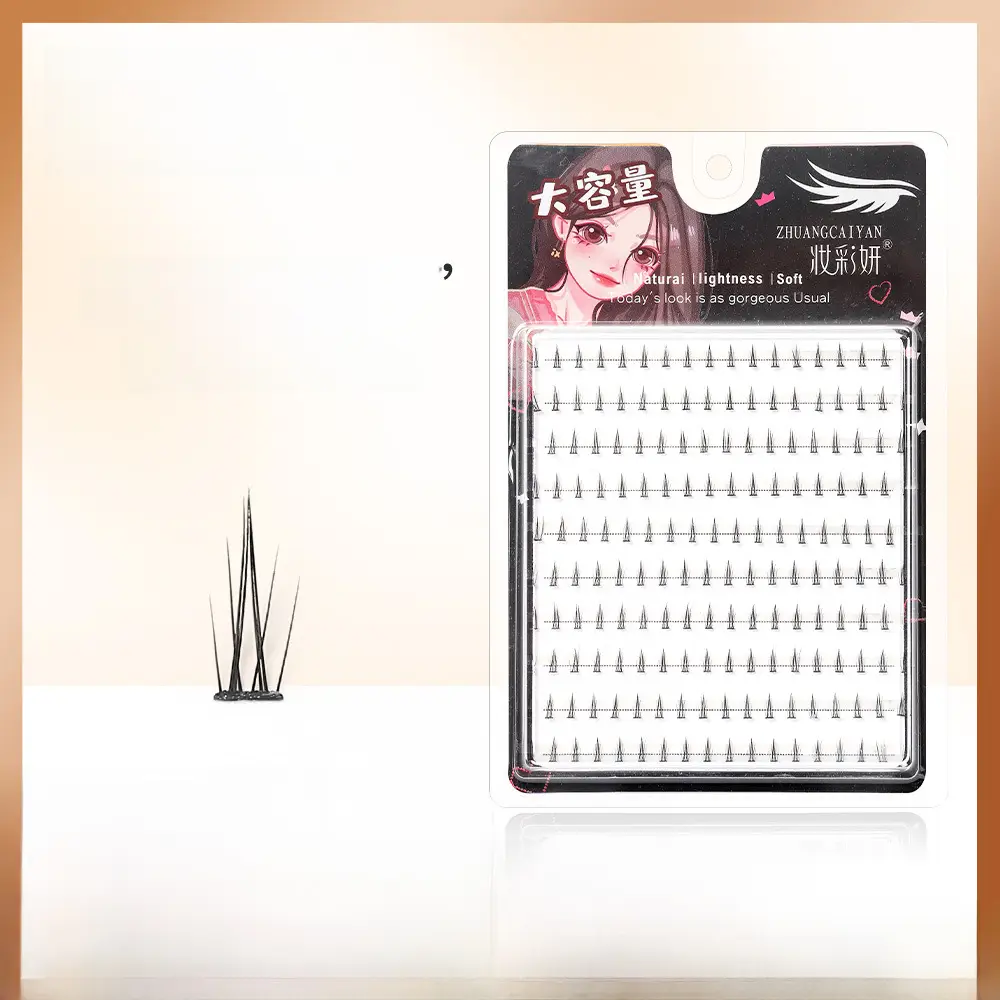 Large Capacity False Eyelashes Trilogy Little Devil Grafted - Image 19