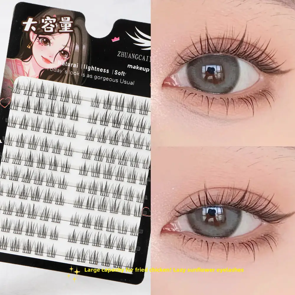 Large Capacity False Eyelashes Trilogy Little Devil Grafted - Image 2