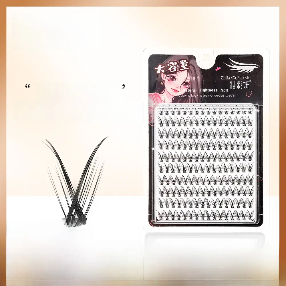 Large Capacity False Eyelashes Trilogy Little Devil Grafted - Image 23