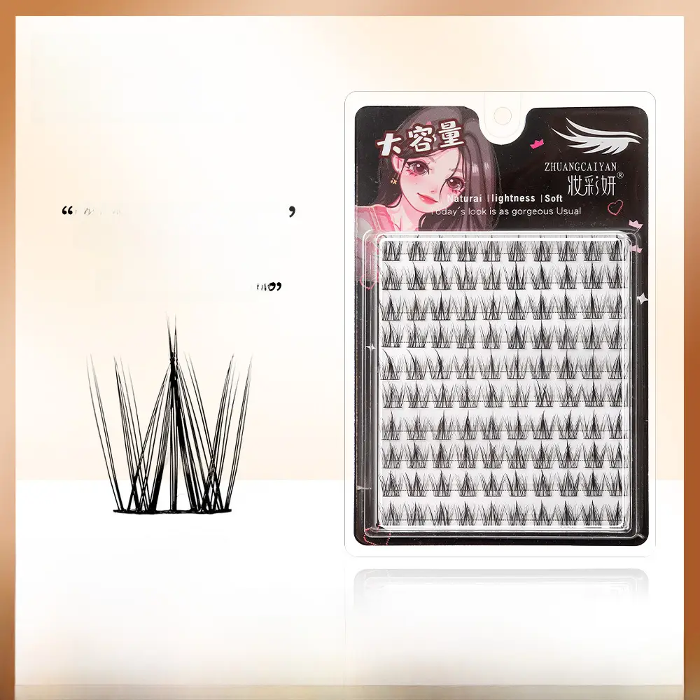 Large Capacity False Eyelashes Trilogy Little Devil Grafted - Image 24