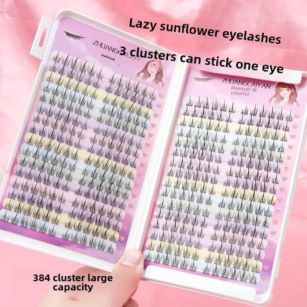 Large Capacity False Eyelashes Trilogy Little Devil Grafted - Image 28