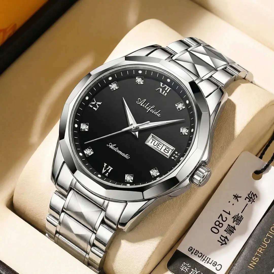 Men's Steel Black