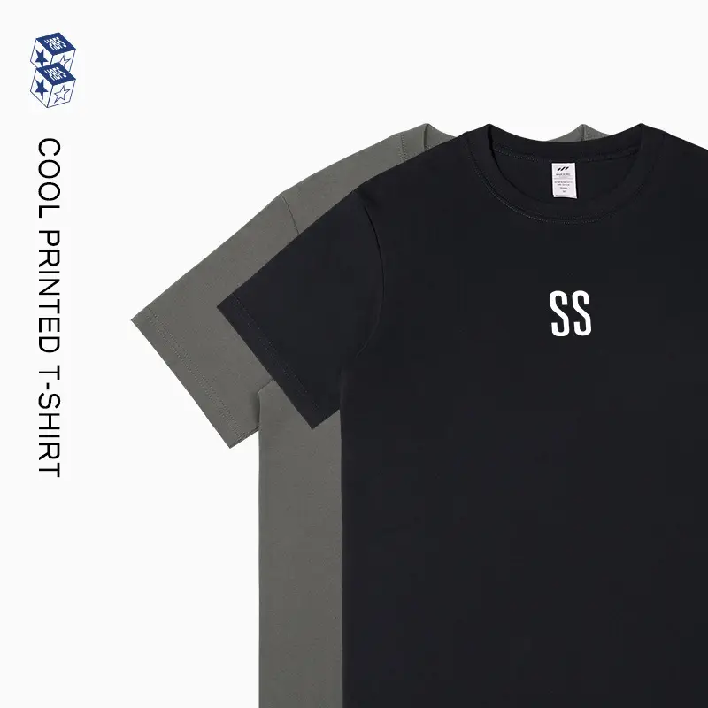 2023 Summer Printed T-Shirt for Boys with SS Logo - Image 9