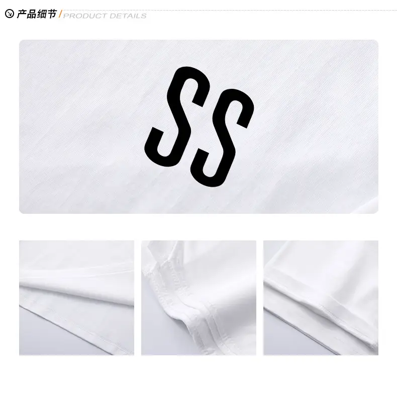 2023 Summer Printed T-Shirt for Boys with SS Logo — feature 8
