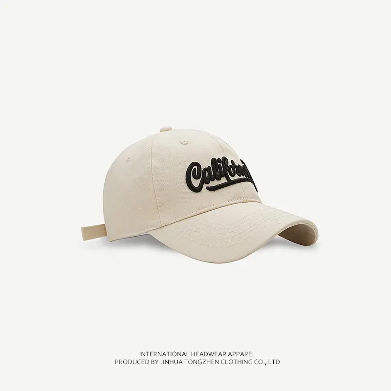 Korean Style Letter Embroidered Baseball Cap for Men Women - Image 8