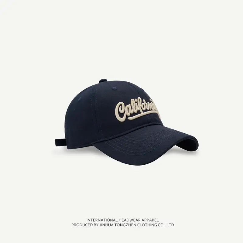 Korean Style Letter Embroidered Baseball Cap for Men Women — feature 11