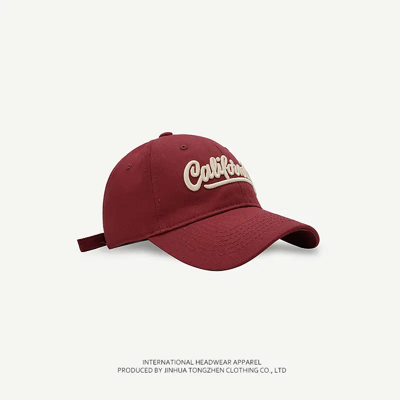 Korean Style Letter Embroidered Baseball Cap for Men Women — feature 12