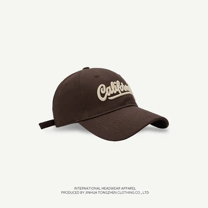 Korean Style Letter Embroidered Baseball Cap for Men Women — feature 13
