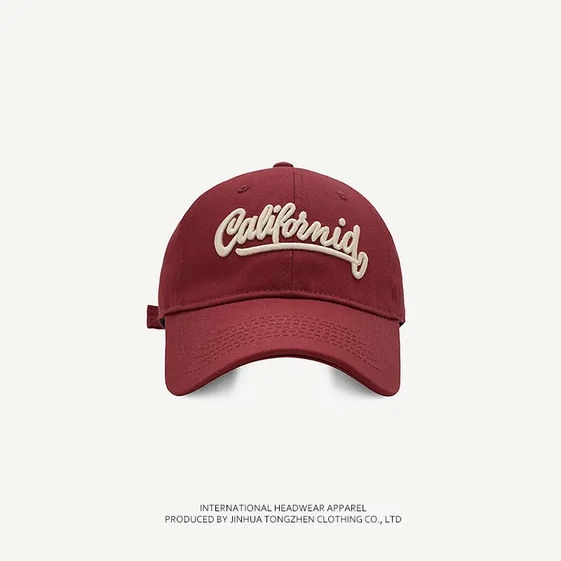 Korean Style Letter Embroidered Baseball Cap for Men Women - Image 3