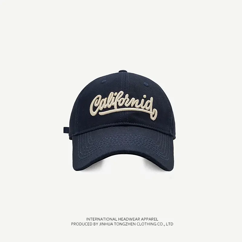 Korean Style Letter Embroidered Baseball Cap for Men Women - Image 5