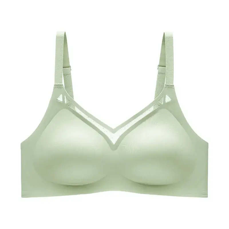 Black No Steel Ring Underwear Women's Upper Support - Image 11