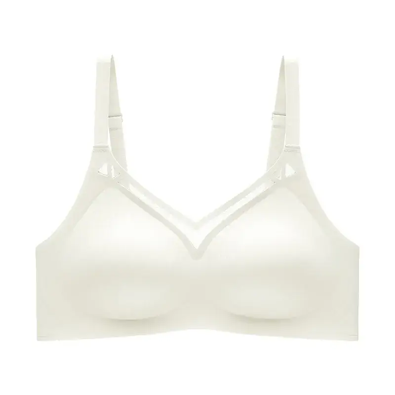 Black No Steel Ring Underwear Women's Upper Support - Image 3