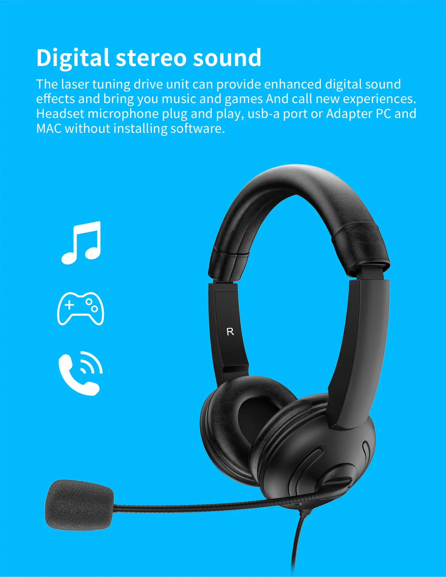 English Learning Headset with Oral Training & Lightweight Design — feature 3