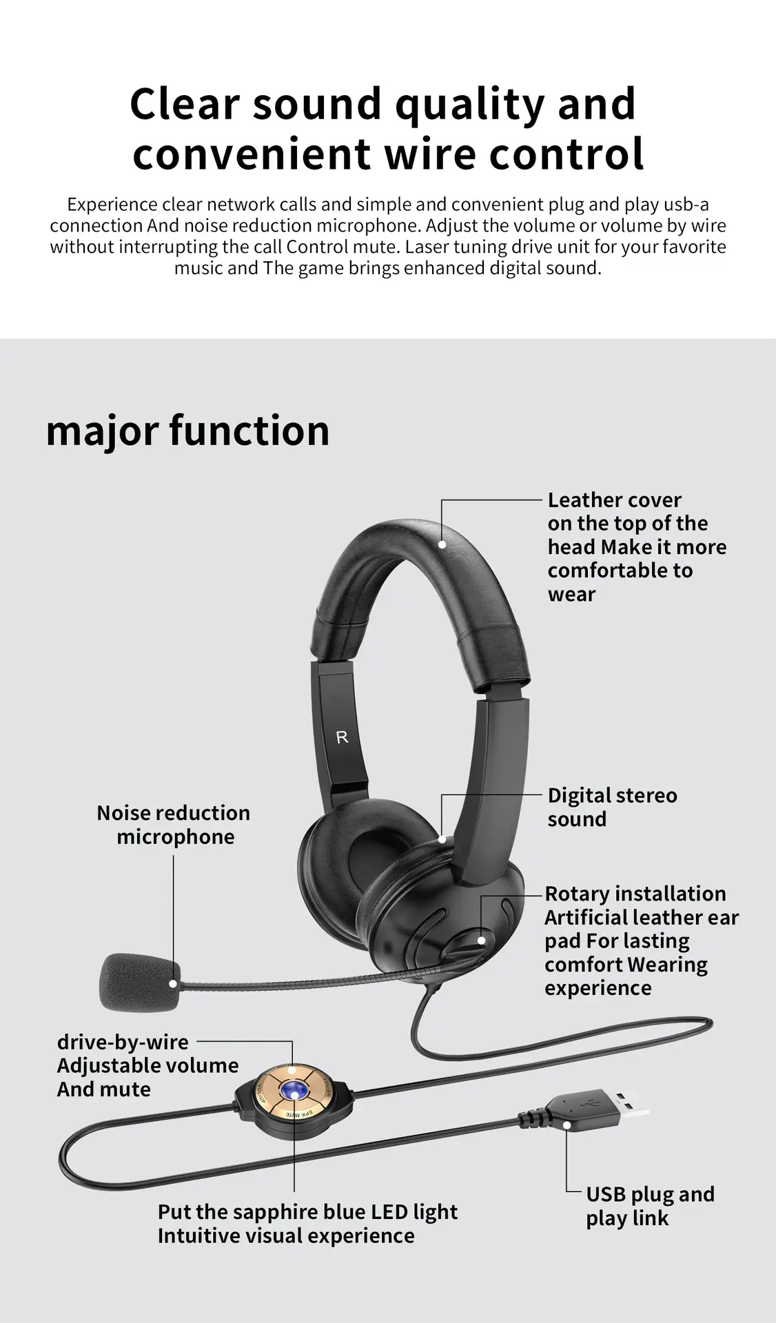 English Learning Headset with Oral Training & Lightweight Design — feature 5