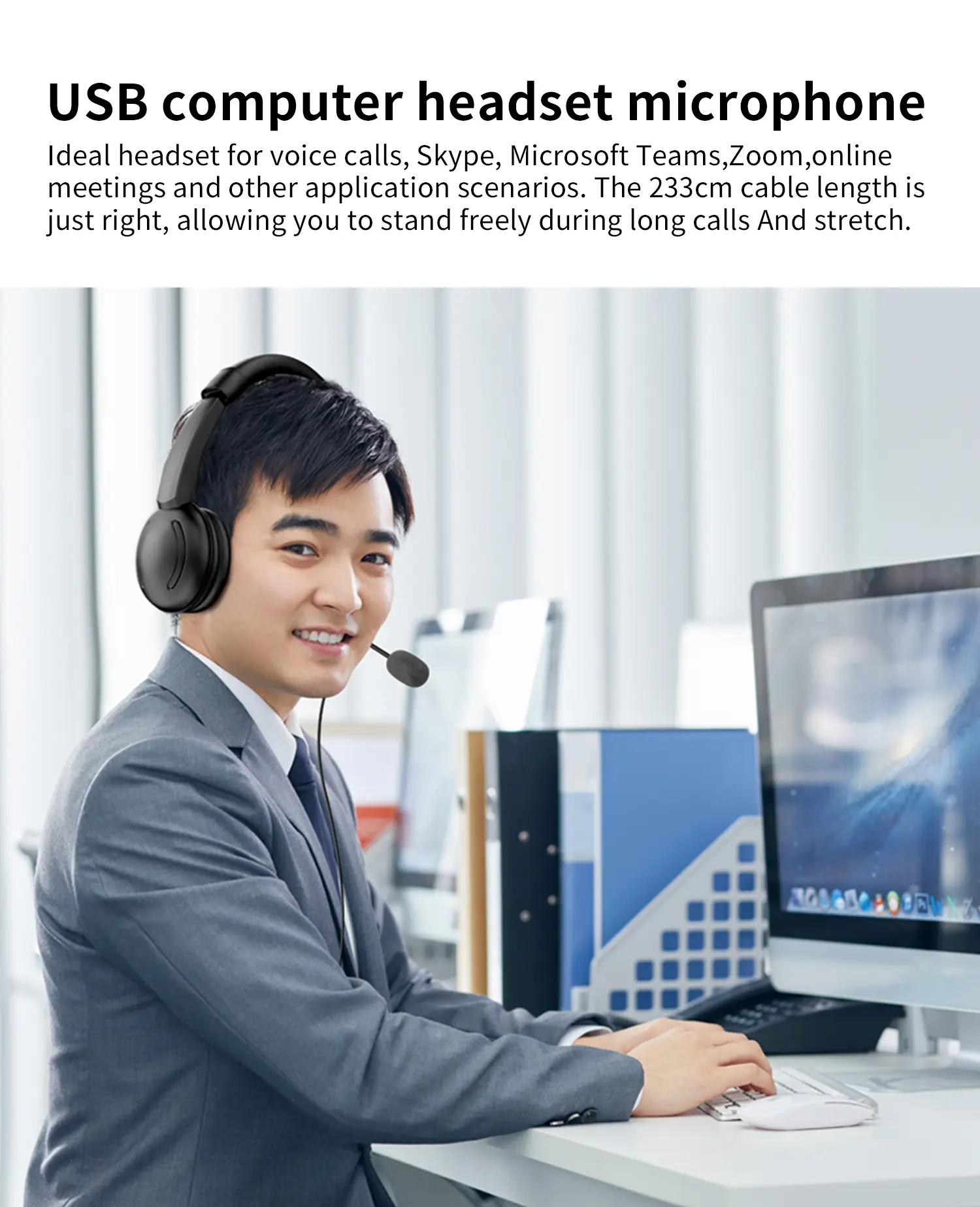 English Learning Headset with Oral Training & Lightweight Design — feature 8