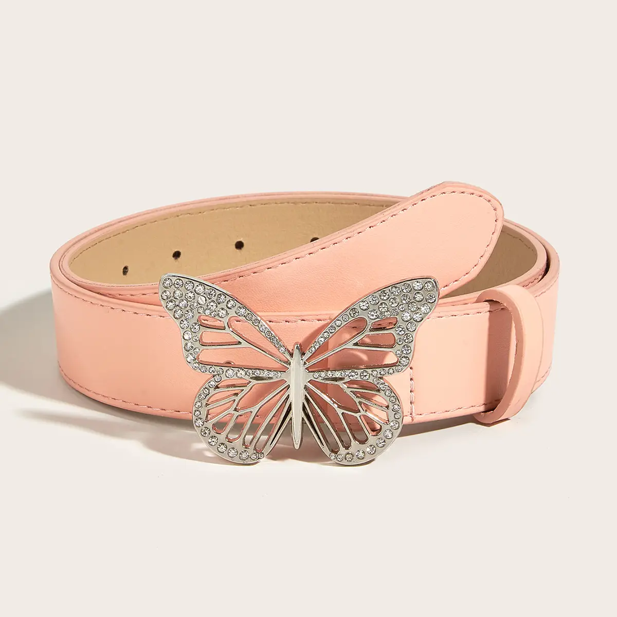 2023 Metal Butterfly Rhinestone Belt for Women - Image 5