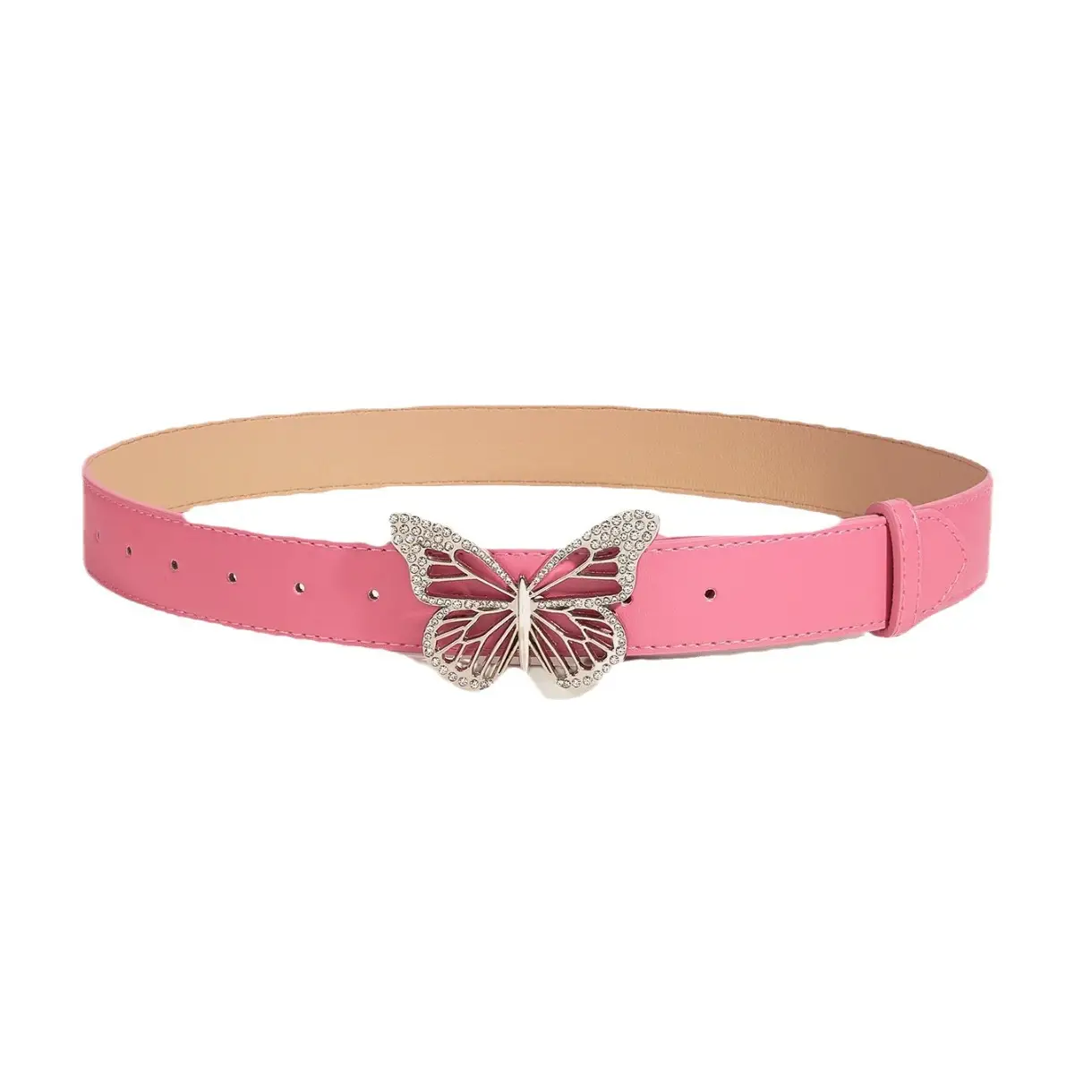 2023 Metal Butterfly Rhinestone Belt for Women - Image 6
