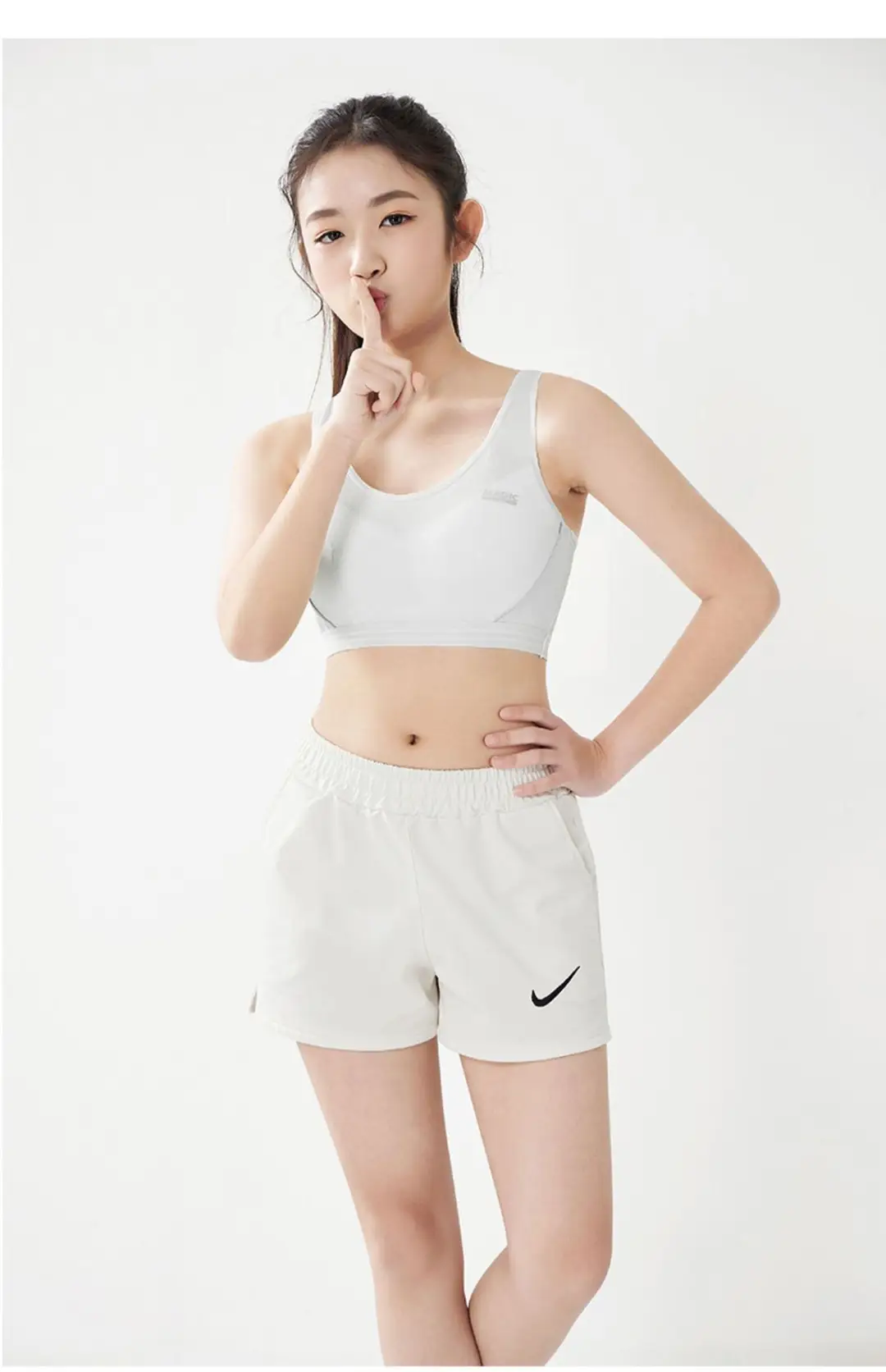 Girls bra students sports underwear girls 13 years old 15 years old high school students shock vest Cotton Development period — feature 18
