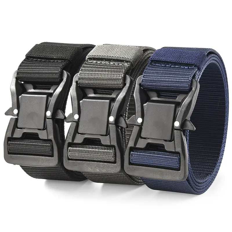 Nylon Casual Belt with Adjustable Buckle - Image 18