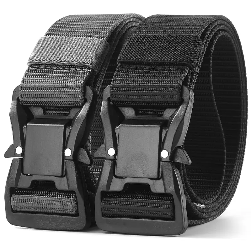 Nylon Casual Belt with Adjustable Buckle - Image 21