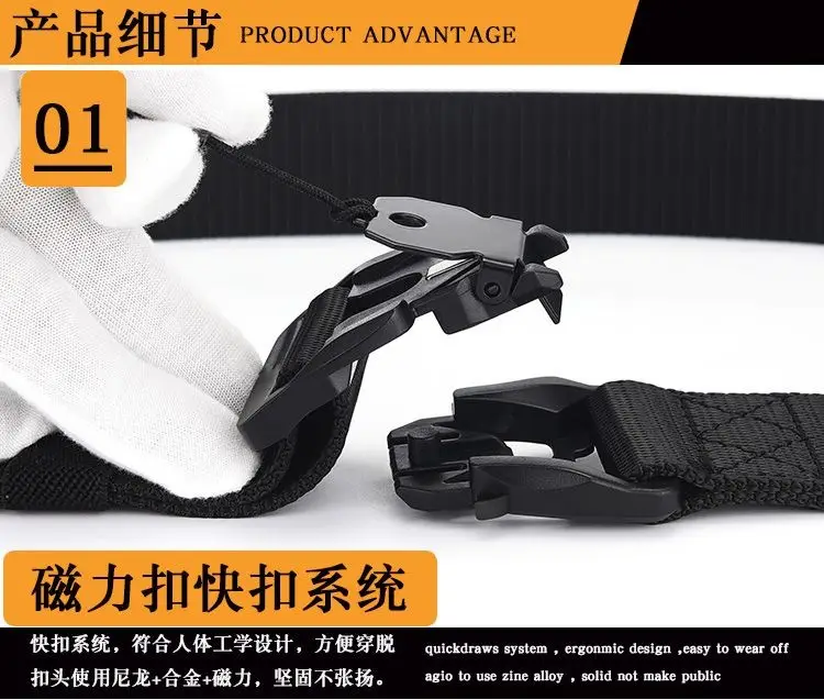 Nylon Casual Belt with Adjustable Buckle β feature 10