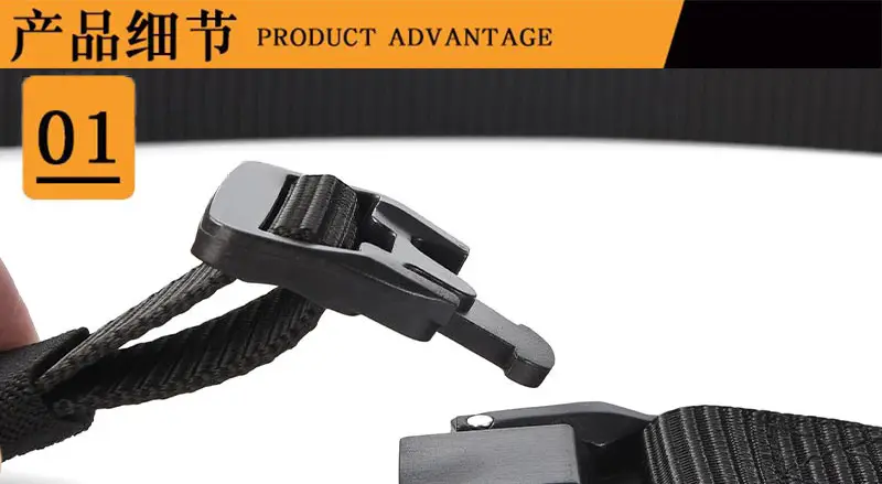 Nylon Casual Belt with Adjustable Buckle β feature 11