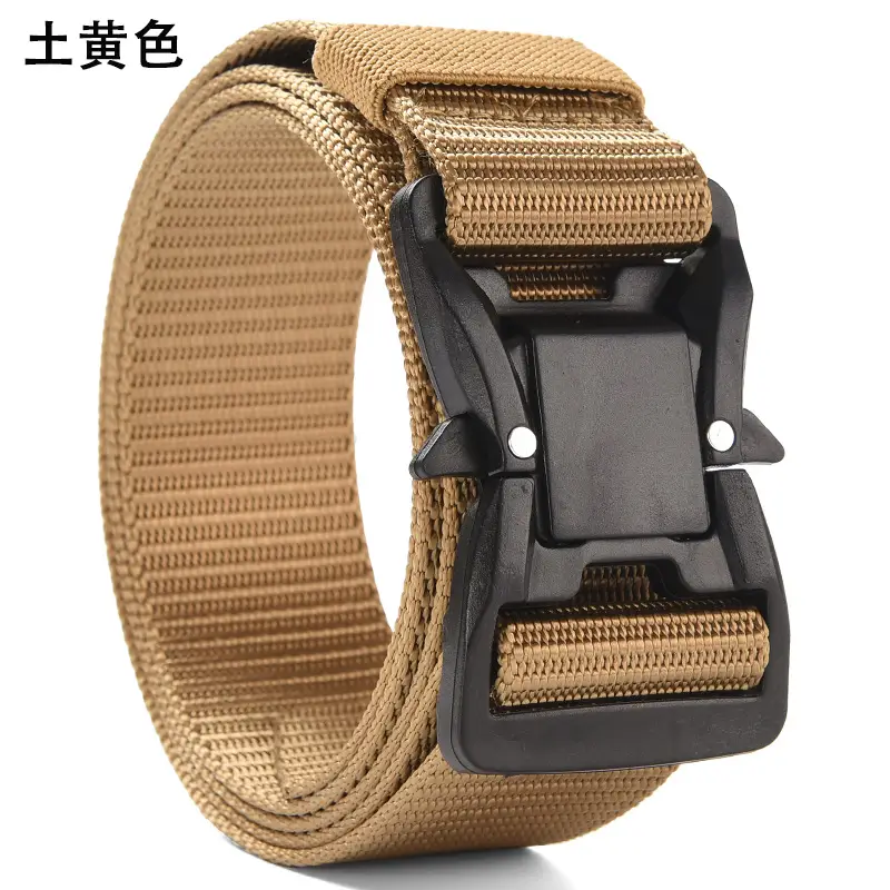 Nylon Casual Belt with Adjustable Buckle - Image 5