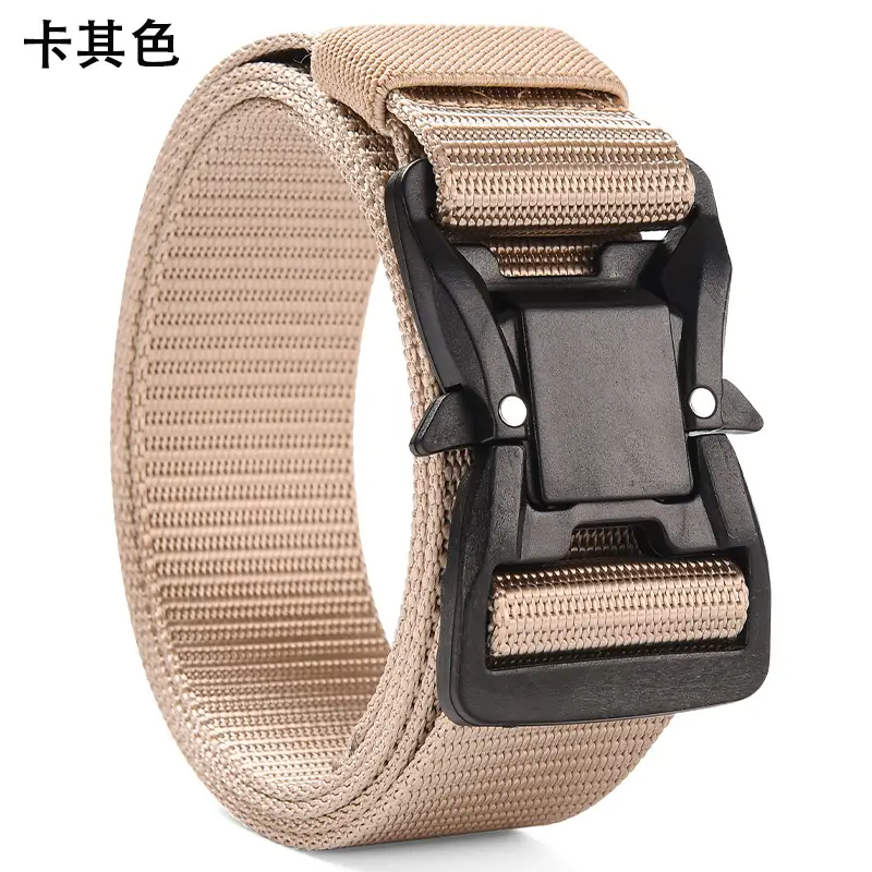 Nylon Casual Belt with Adjustable Buckle - Image 8