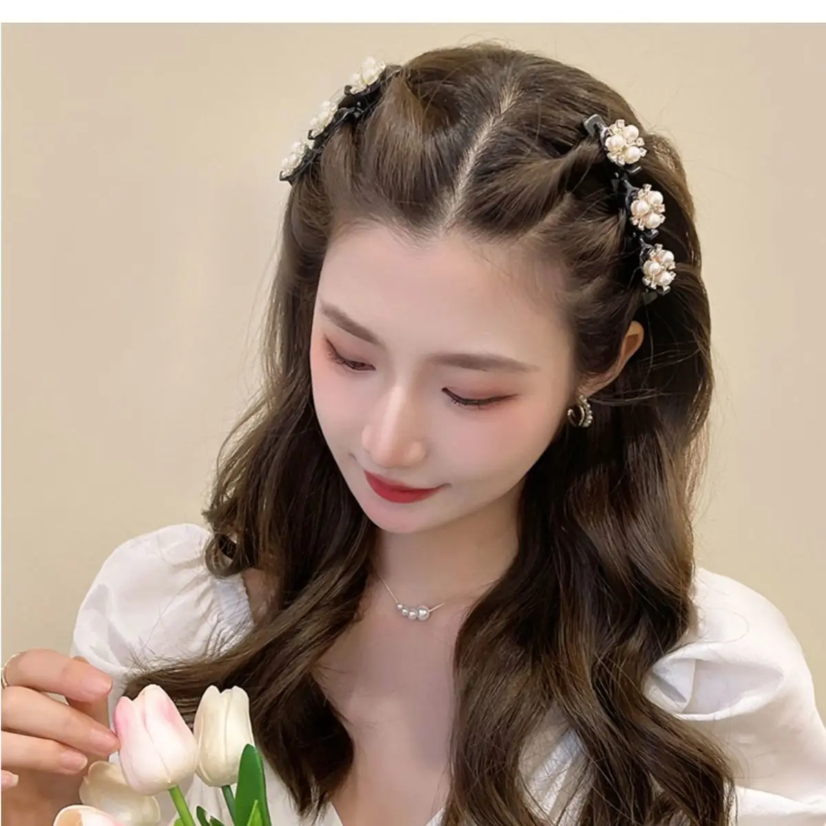 Women's Small Clip Hairpin for Autumn Winter Bangs — feature 15
