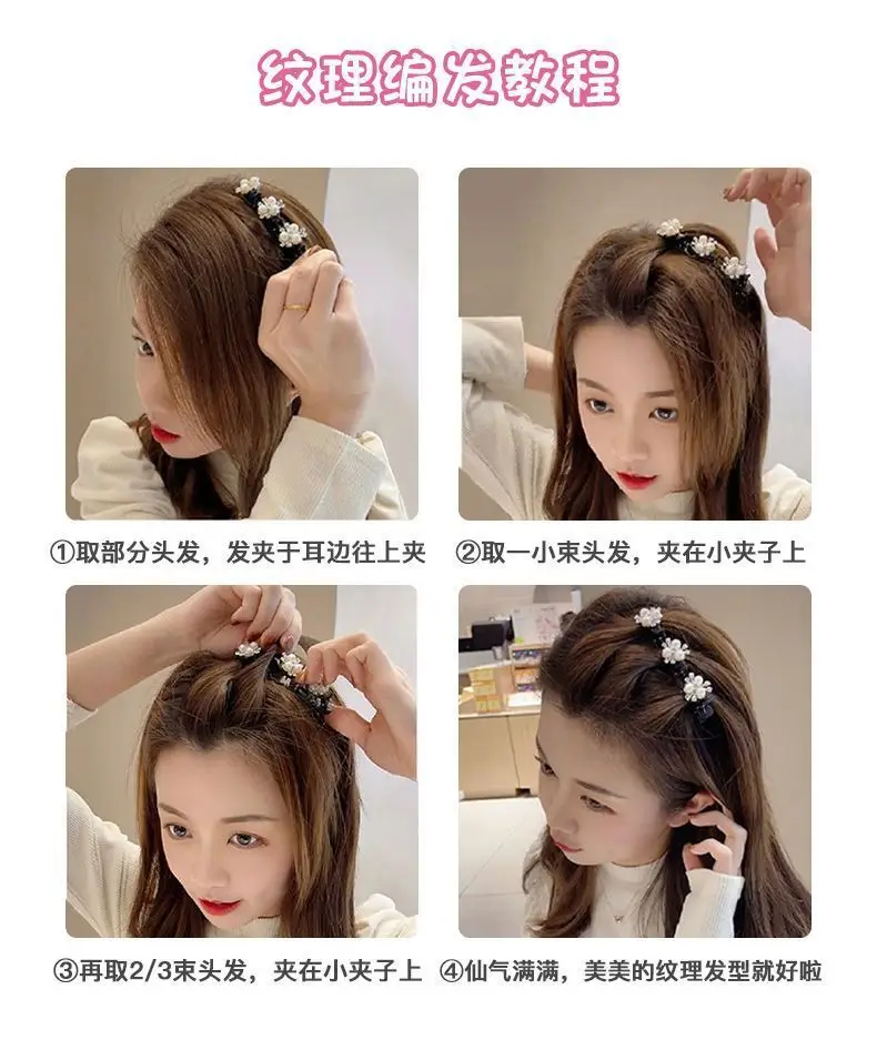 Women's Small Clip Hairpin for Autumn Winter Bangs — feature 2
